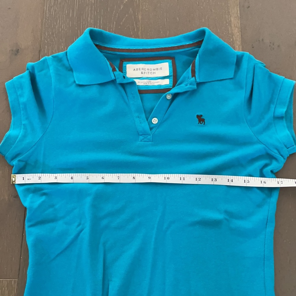 Abercrombie & Fitch Junior’s Short Sleeve Polo - Picture 3 of 5